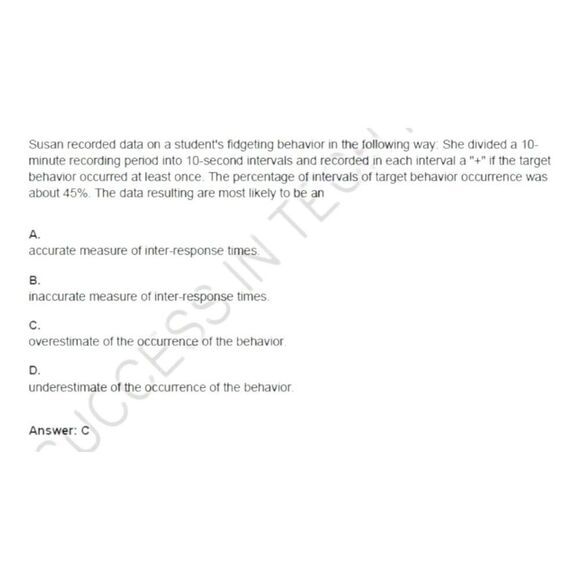 Printout BCBA Board Certified Behavior Analyst Exam Study Guide - Picture 6 of 6